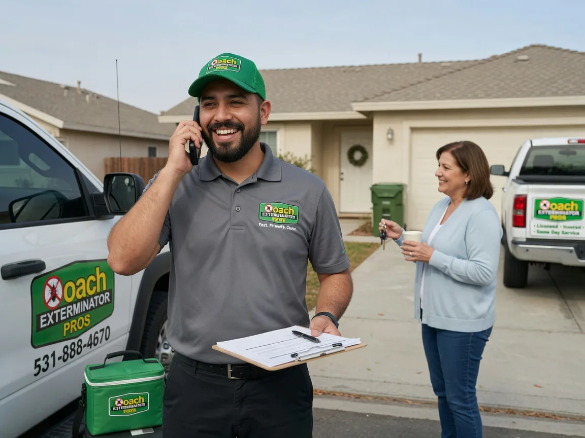 Pest Control Roach Exterminator New Madison, OH FAQs